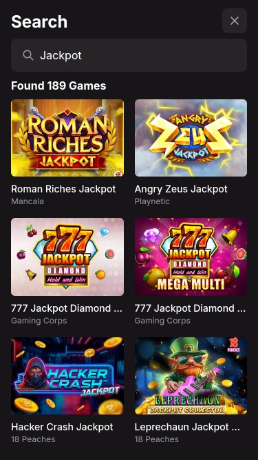 Jackpot mobile de Casinoist