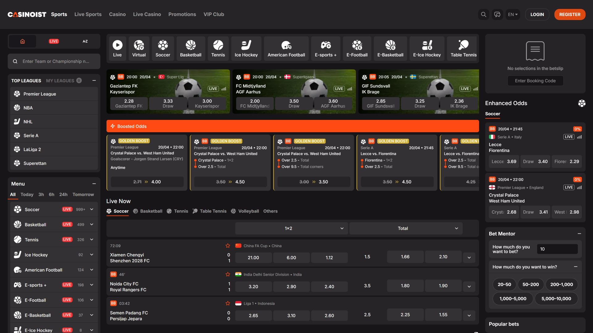 Casinoist Bureau Sport