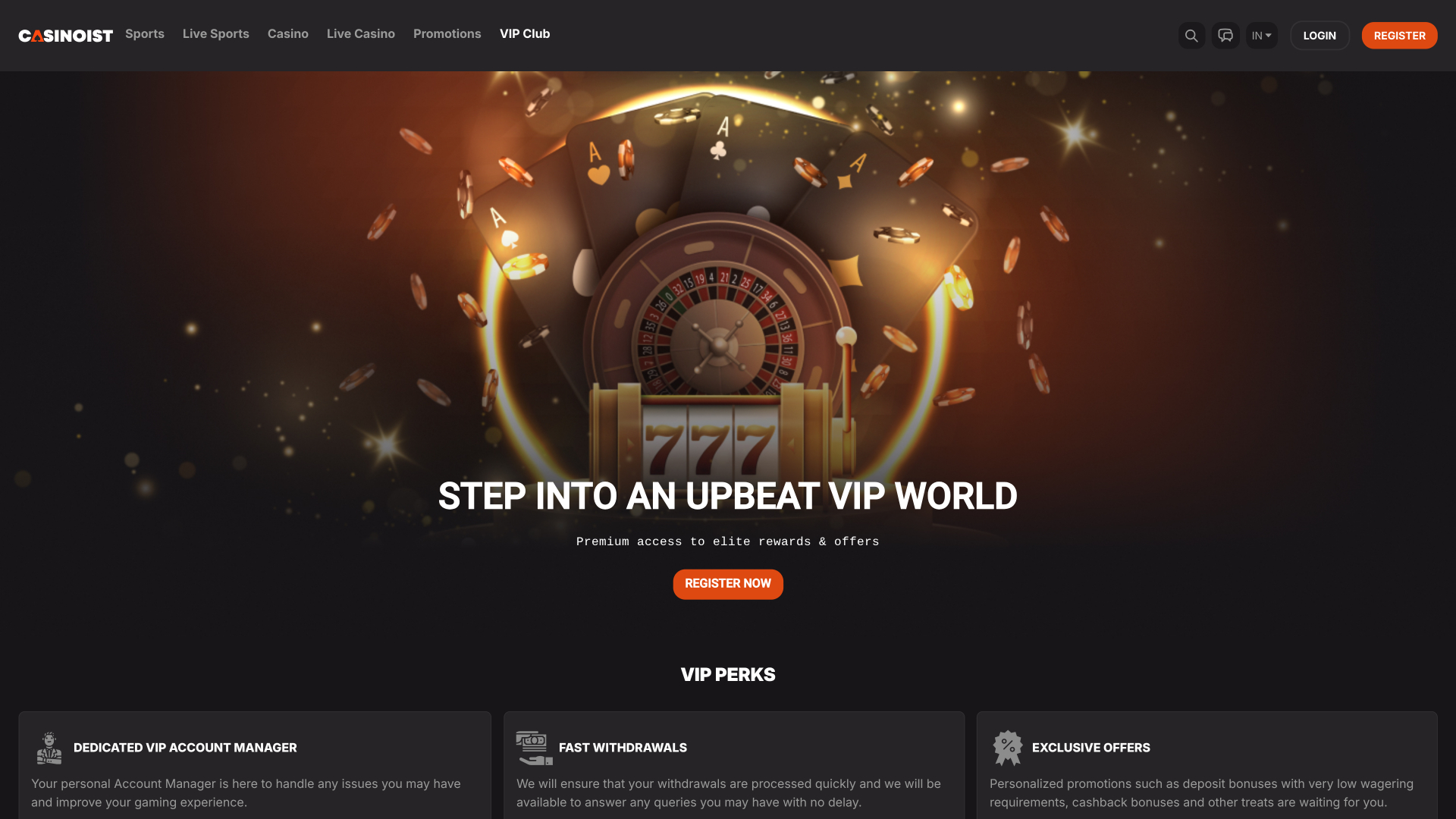 Programme VIP Casinoist Game