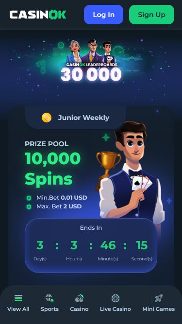 CasinOK Mobile Tournaments