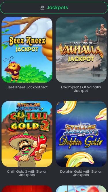 Jackpot mobile de CasinoKings.com