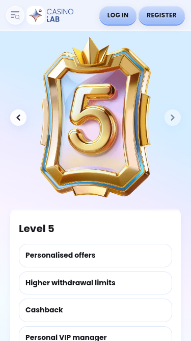 Programma VIP mobile del casinò CasinoLab