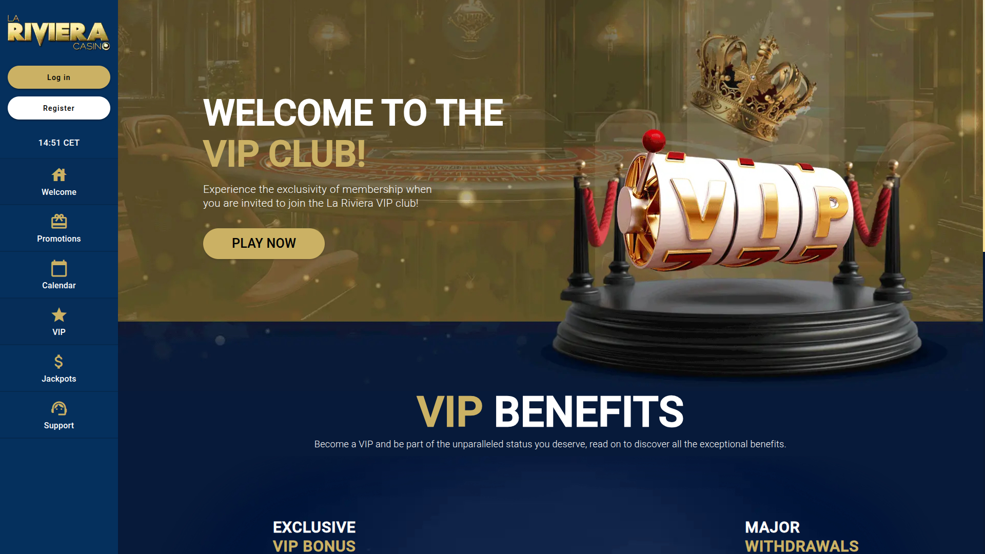 Casino La Riviera Desktop VIP Program