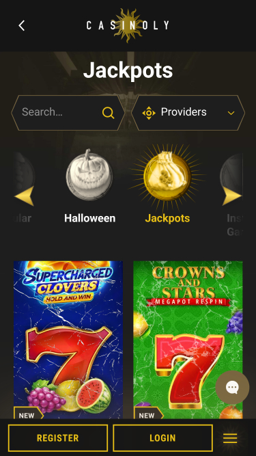 Casinoly Casino Jackpot Mobile