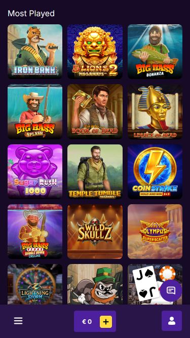 Jeux mobiles de CasinoVice