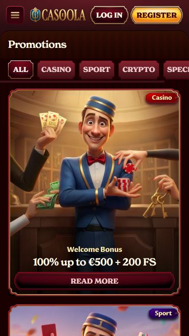 Мобильные акции CasoolaCasino