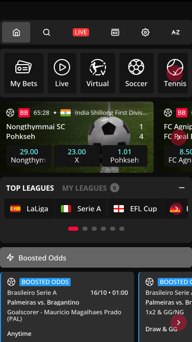 ChalkWins Casino Live Sports Mobile