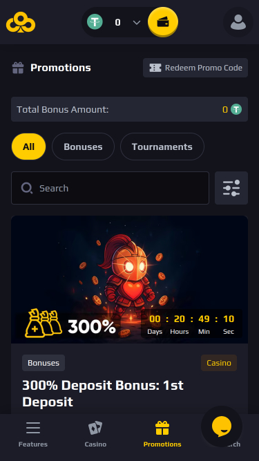 Promotions du casino Chancer Mobile