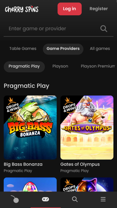 Desarrolladores de juegos de Cherry Spins móvil
