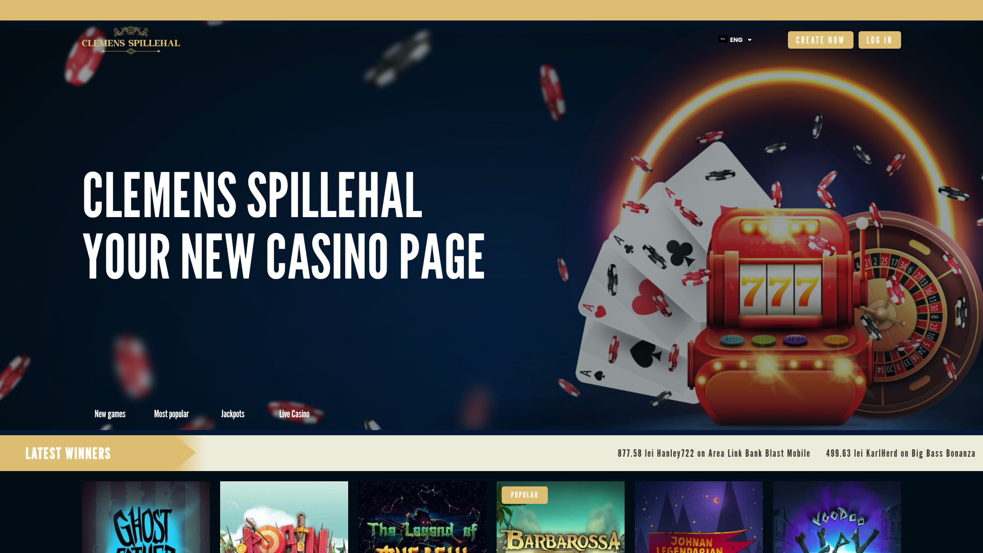 Page d’Accueil de Clemens Spillehal Bureau