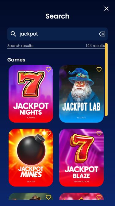 Jackpot mobile du casino CoinKings