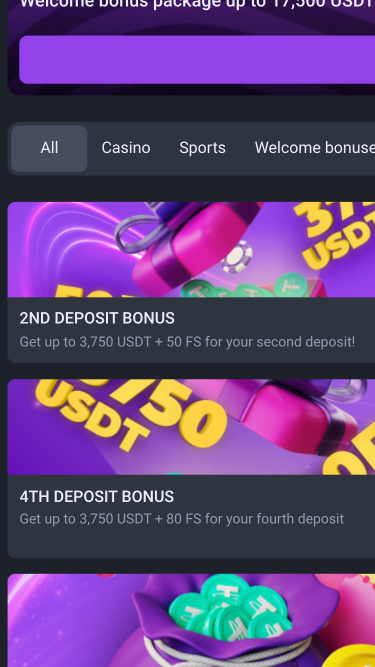 Promotions du casino Coinplay sur mobile