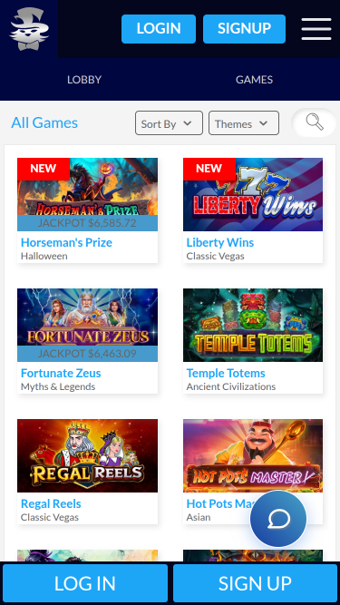 Jeux du Casino Cool Cat Mobile