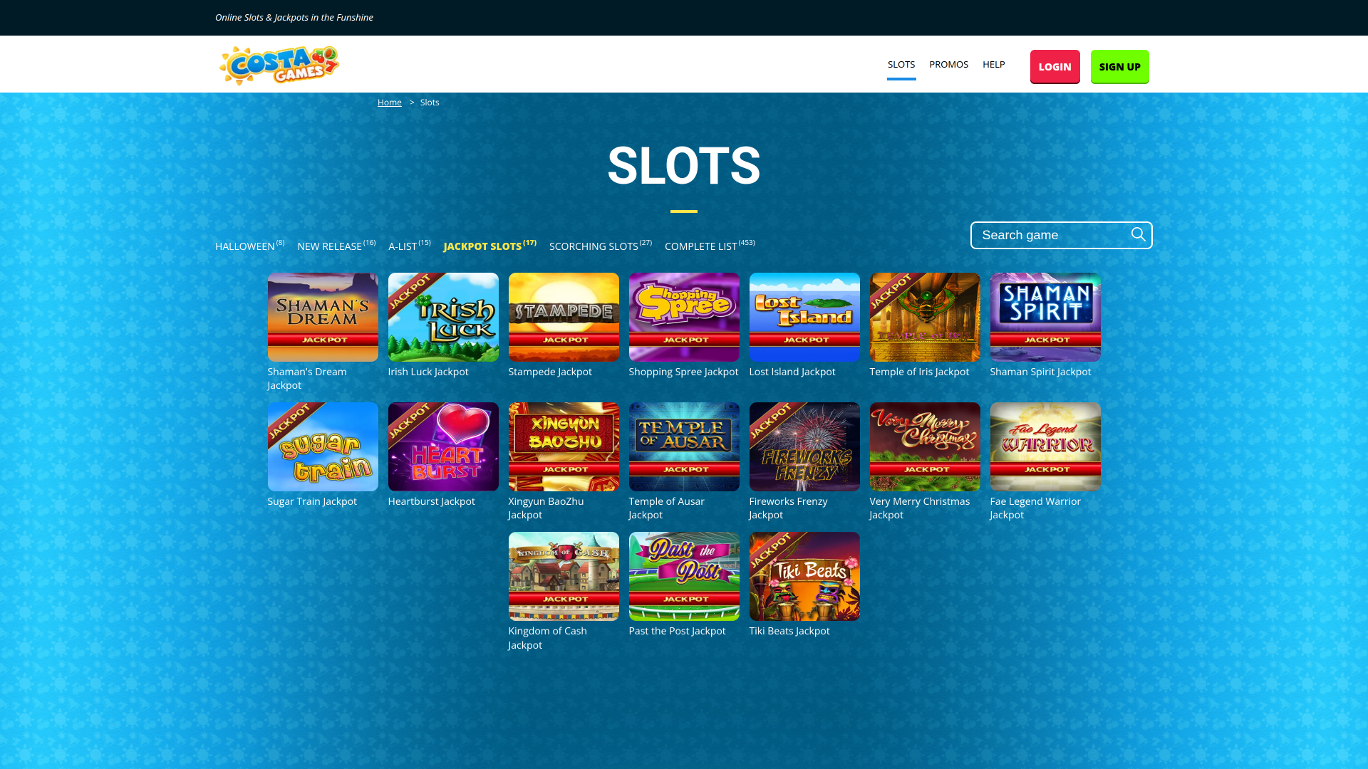 Bote de Costa Games Casino Escritorio