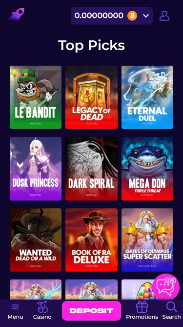 Jeux d'images mobiles Crashino