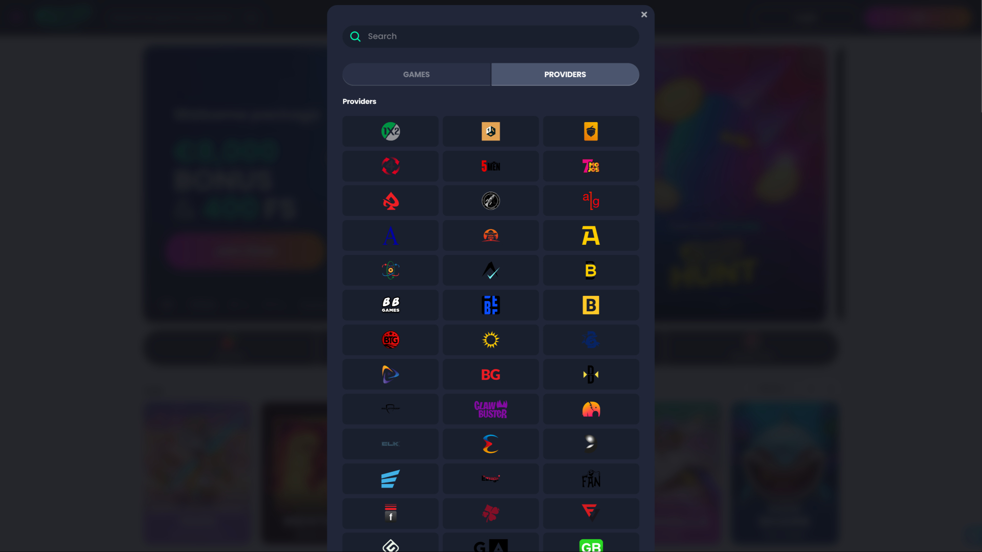 Crocoslots Casino Game Developers Desktop