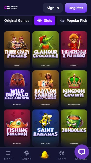 Crypto Games Mobile Image Games