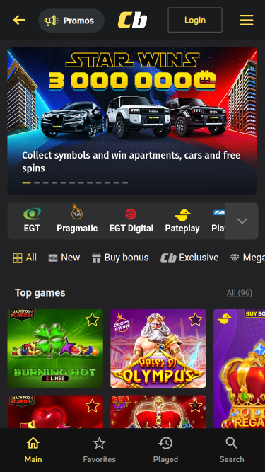 Giochi da casinò CrystalBet