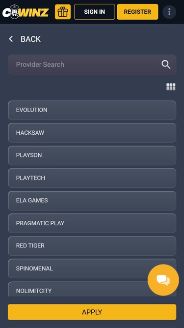 Разработчики игр CWinz Мобильная версия