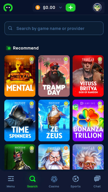 Cybet Casino Games Mobile