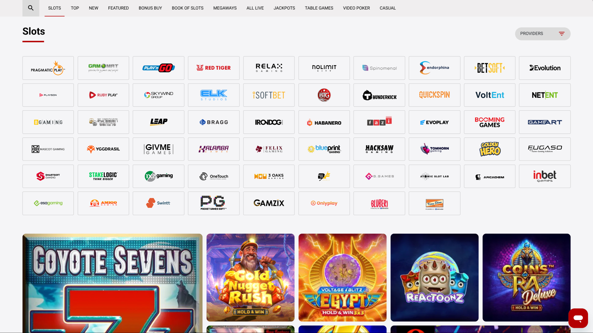 Sviluppatori di giochi del casinò Dachbet Desktop