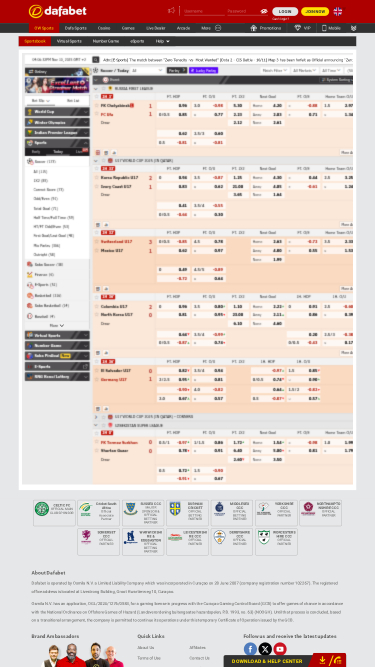 Dafabet Casino Live Sports Mobile