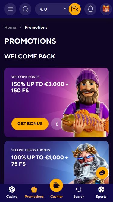 Рекламные изображения мобильного приложения Dazard Casino