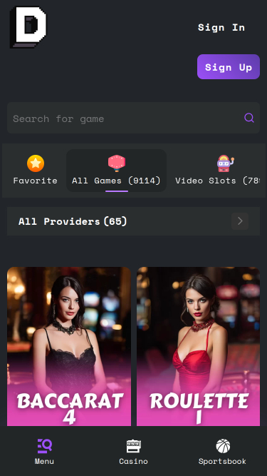 Decawin Casino avec croupier en direct