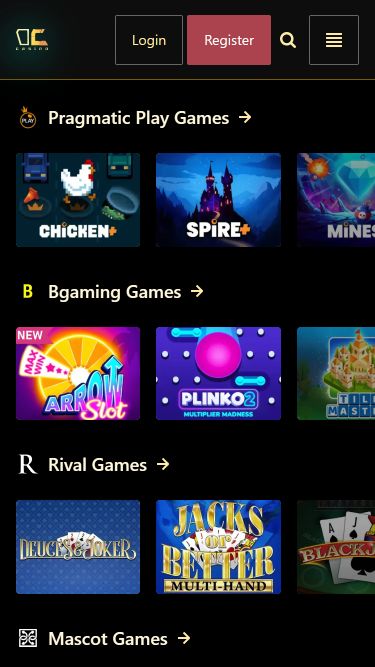 Développeurs de jeux mobiles de casino Decode