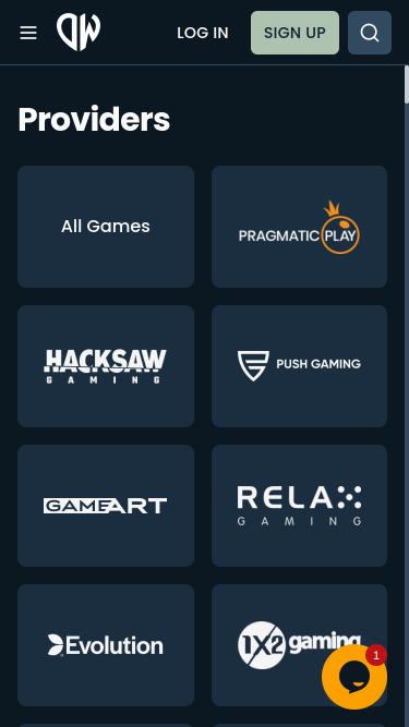 Développeurs de jeux du casino DepositWin Mobile