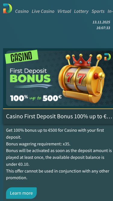 Promociones de Destinobet Casino Móvil