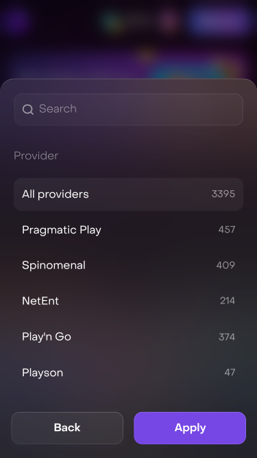 Sviluppatori di giochi del casinò Dexsport Mobile