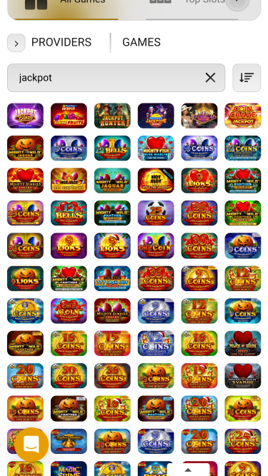 Bote de Diamante Casino Móvil