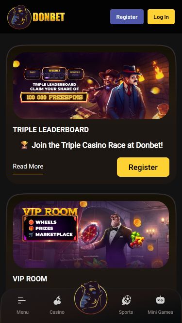 DonBet Casino Mobile Image Promotions