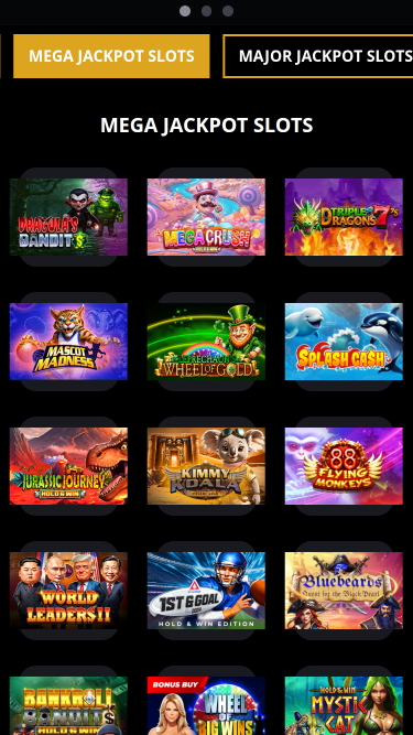 Jackpots du casino Drake Mobile