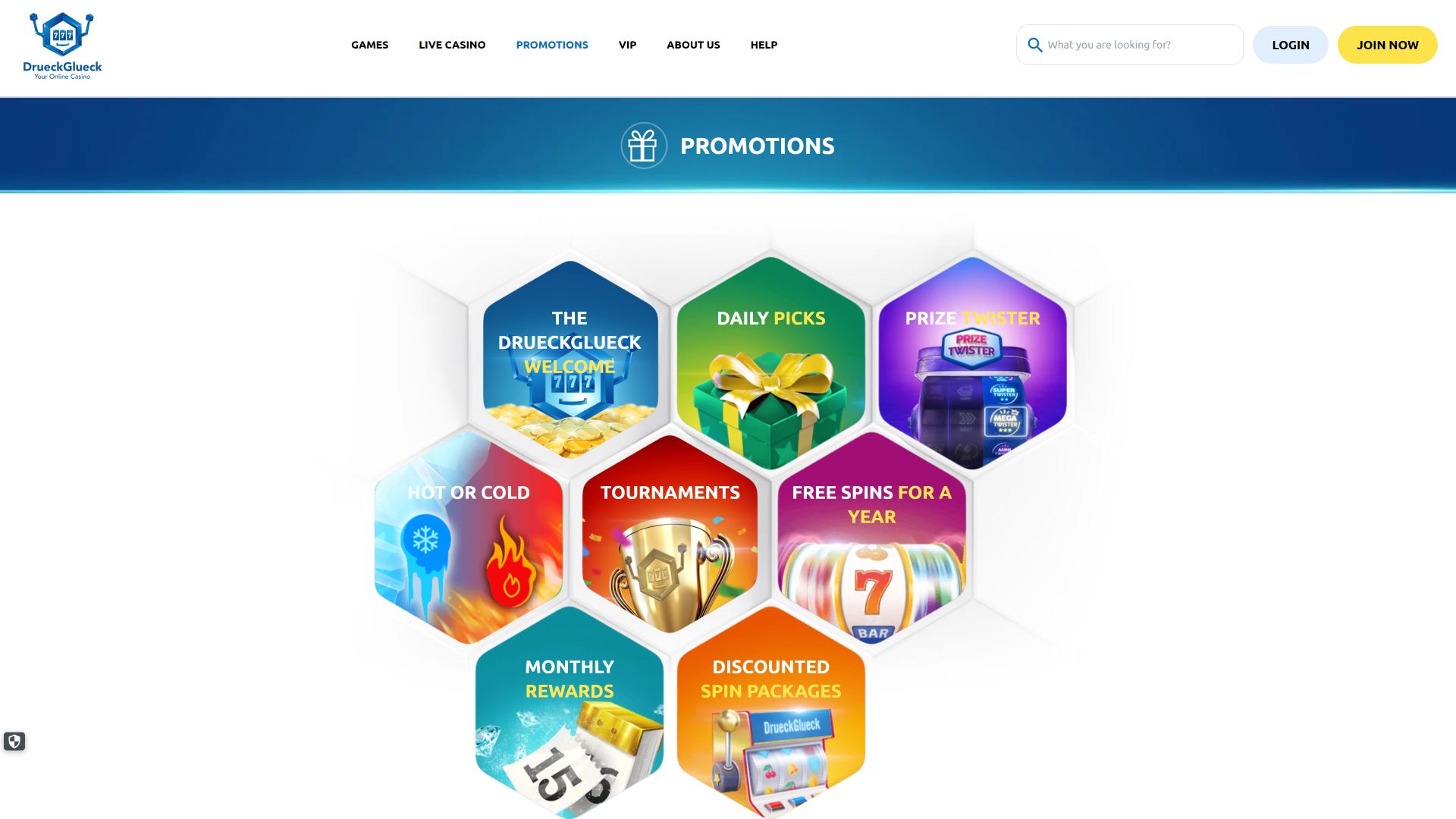 Promotions d'images de bureau DrueckGlueck Casino
