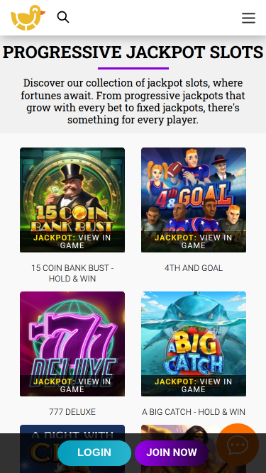 Jackpot del casinò Ducky Luck Mobile