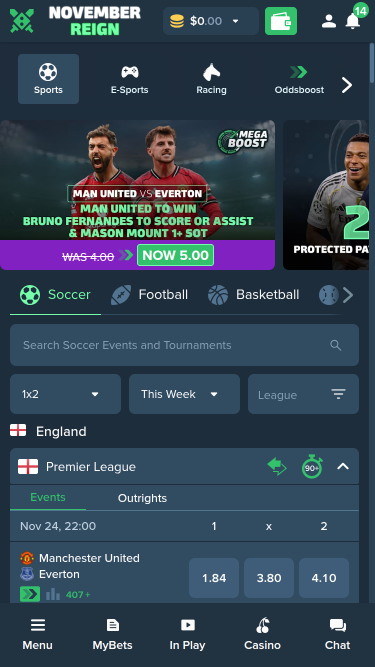 Duelbits Casino Sports Mobile