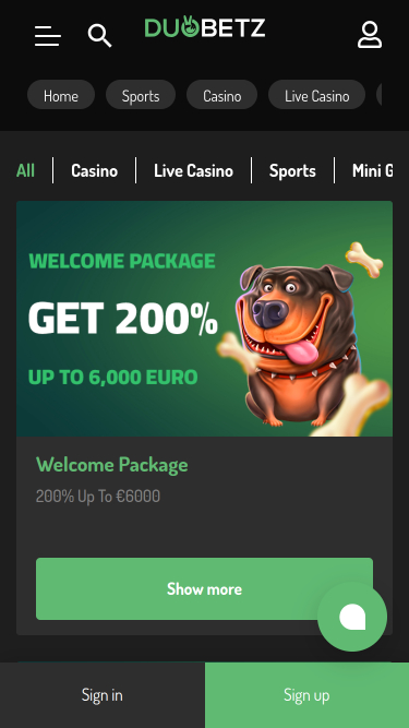 Promociones del Casino Duobetz Móvil