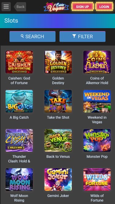 Mobiles Bild der Spiele von Eddy Vegas