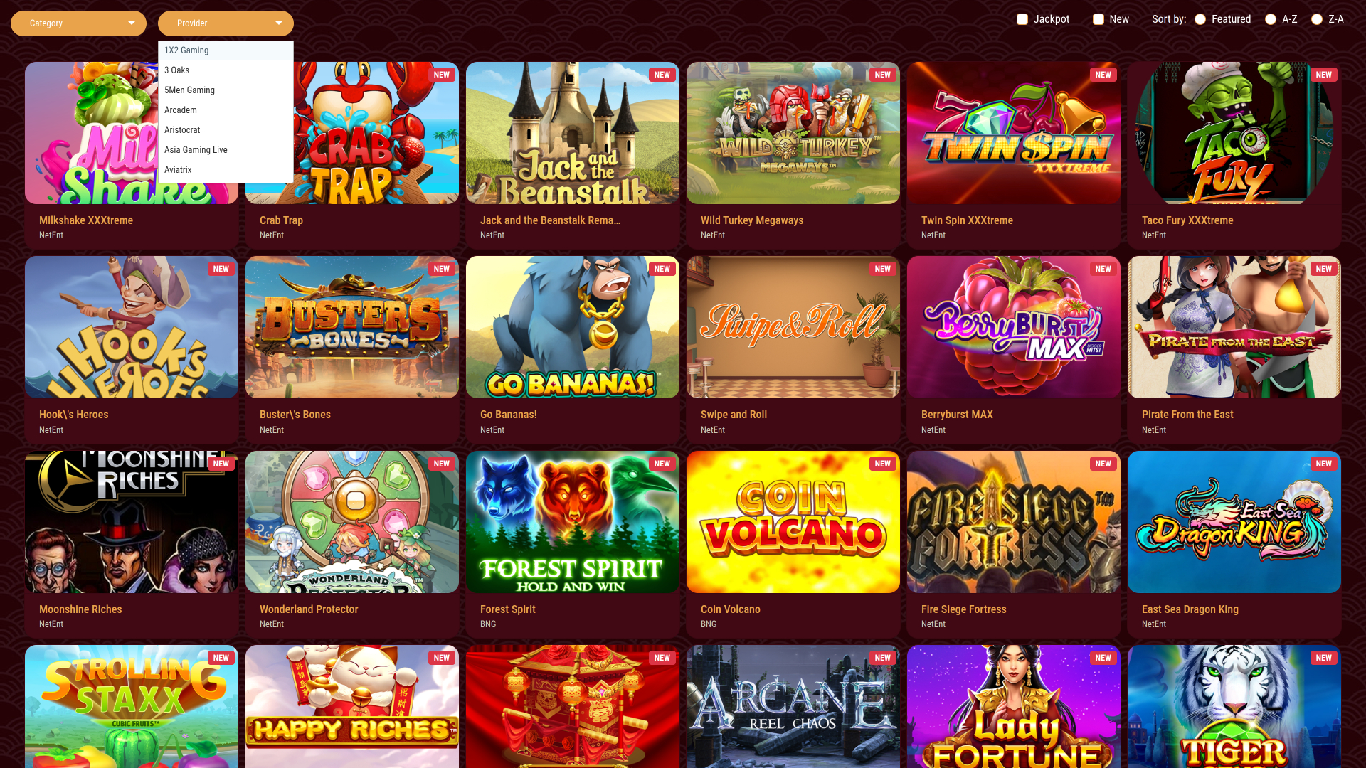 Développeurs du jeu de casino Eight Storm - Bureau