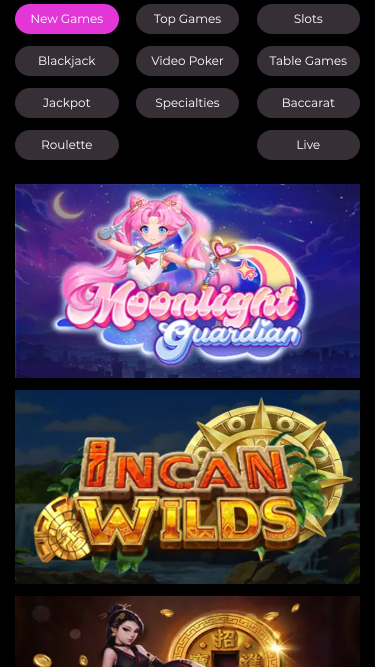 Les jeux de casino Royale sur mobile