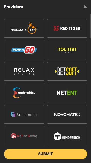 Разработчики игр с изображениями для мобильной версии EmirBet