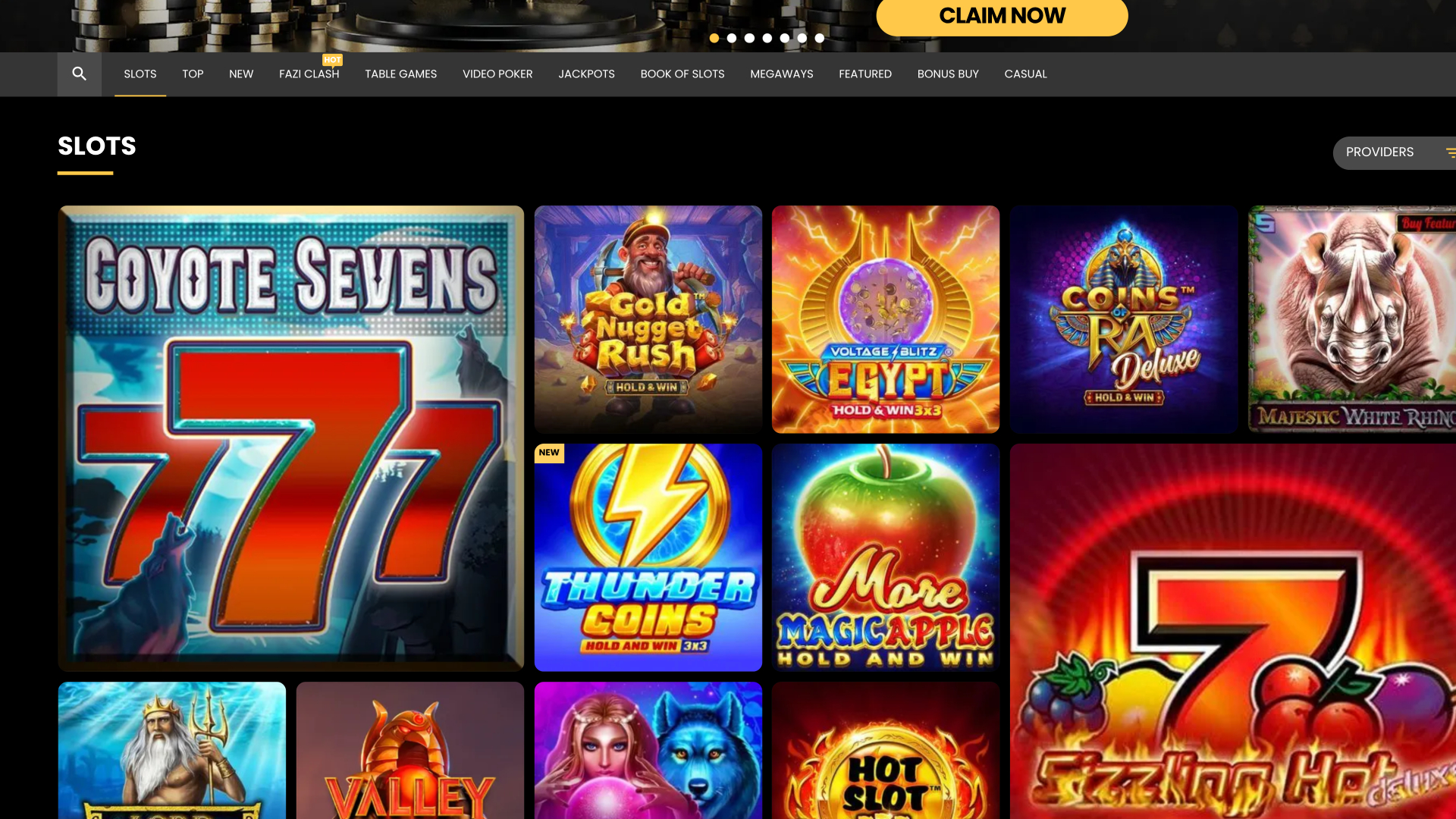 Jeux EmirBet sur ordinateur