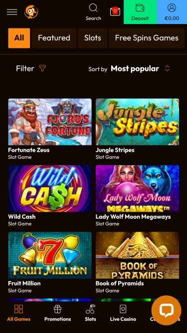 Jeux de casino Emu Mobile