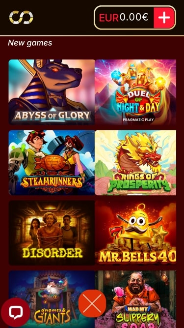 Everum Casino Jeux Mobile