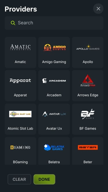 Evobet Casino Game Developers Mobile