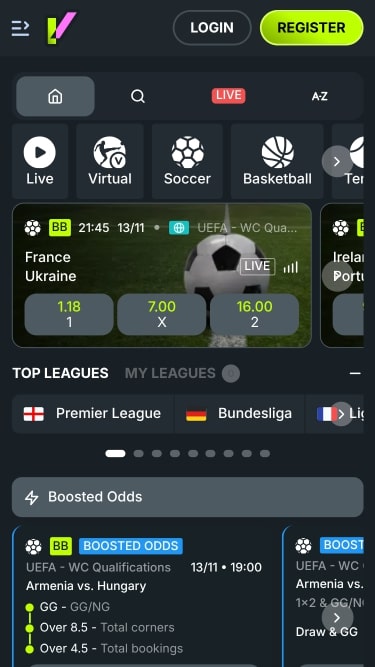 Evobet Casino Sports Mobile
