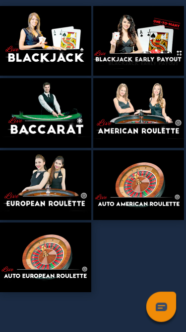 Croupier en direct mobile de Exclusive Casino
