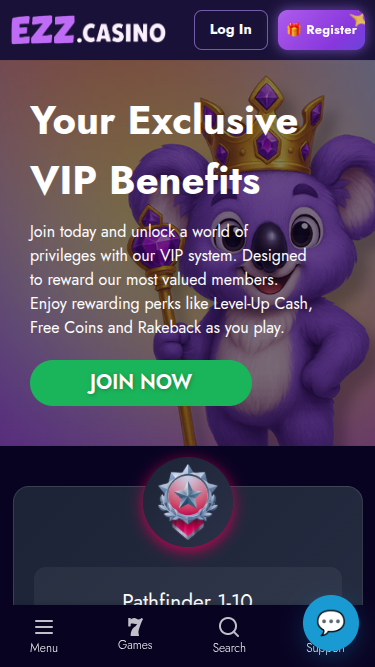 EZZ Casino VIP Mobile